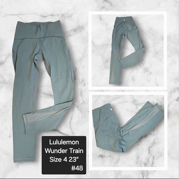 Lululemon Size 4 Wunder Train - Picture 1 of 6